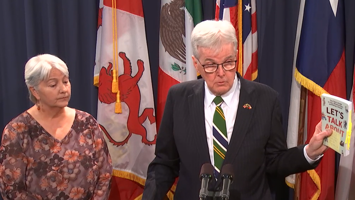 Patrick to Texas school districts: 'We're coming for your books'