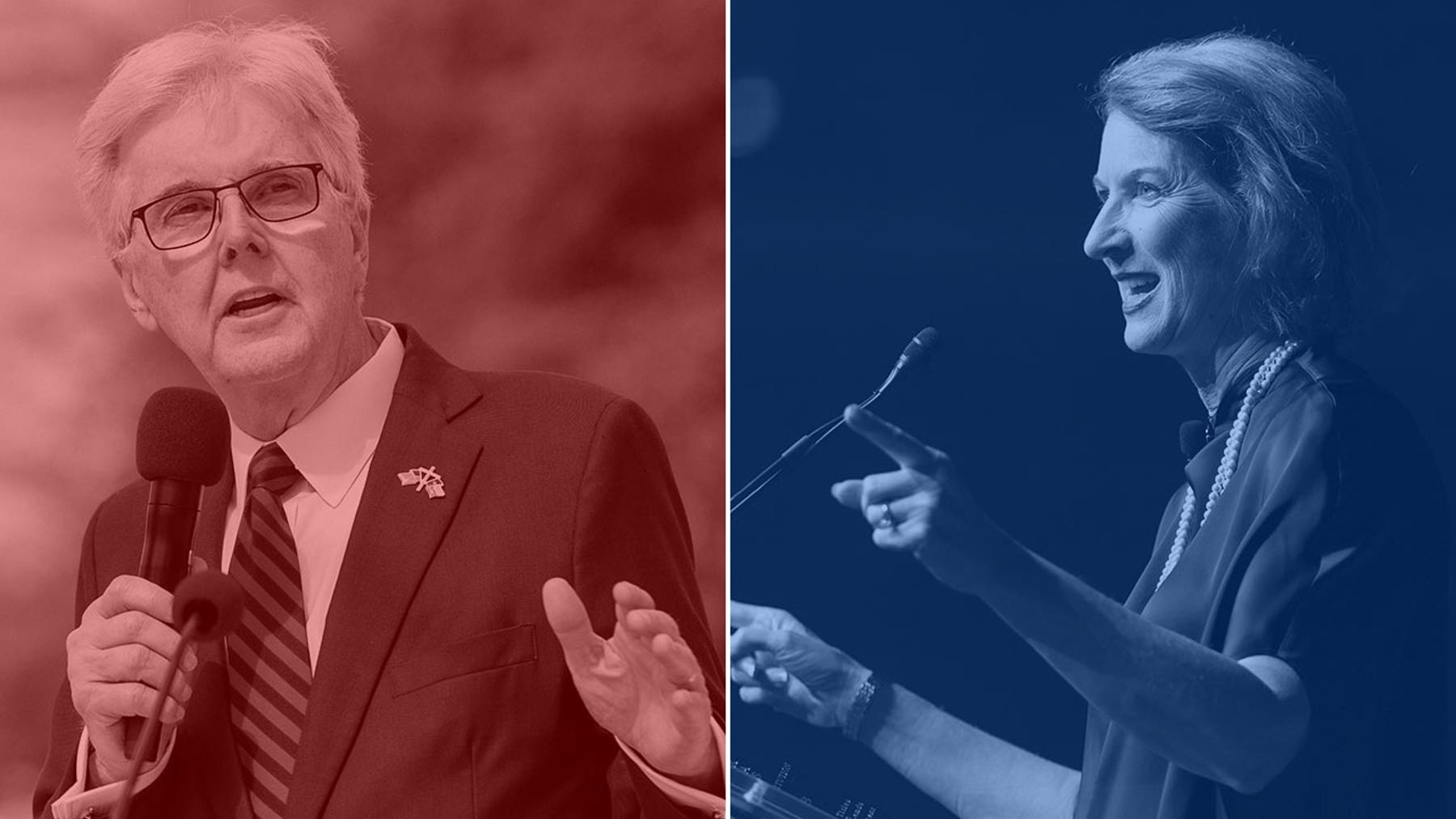 Patrick trails Democrat in Texas lieutenant governor’s race, new poll says