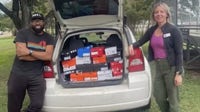 Central Texas man continues back-to-school shoe drive despite cancer diagnosis