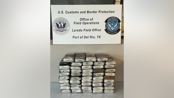 U.S. citizen arrested after 130 pounds of cocaine found in vehicle at Texas-Mexico border