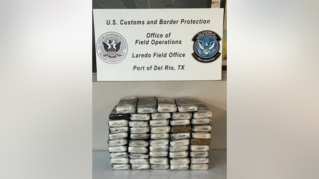U.S. citizen arrested after 130 pounds of cocaine found in vehicle at Texas-Mexico border