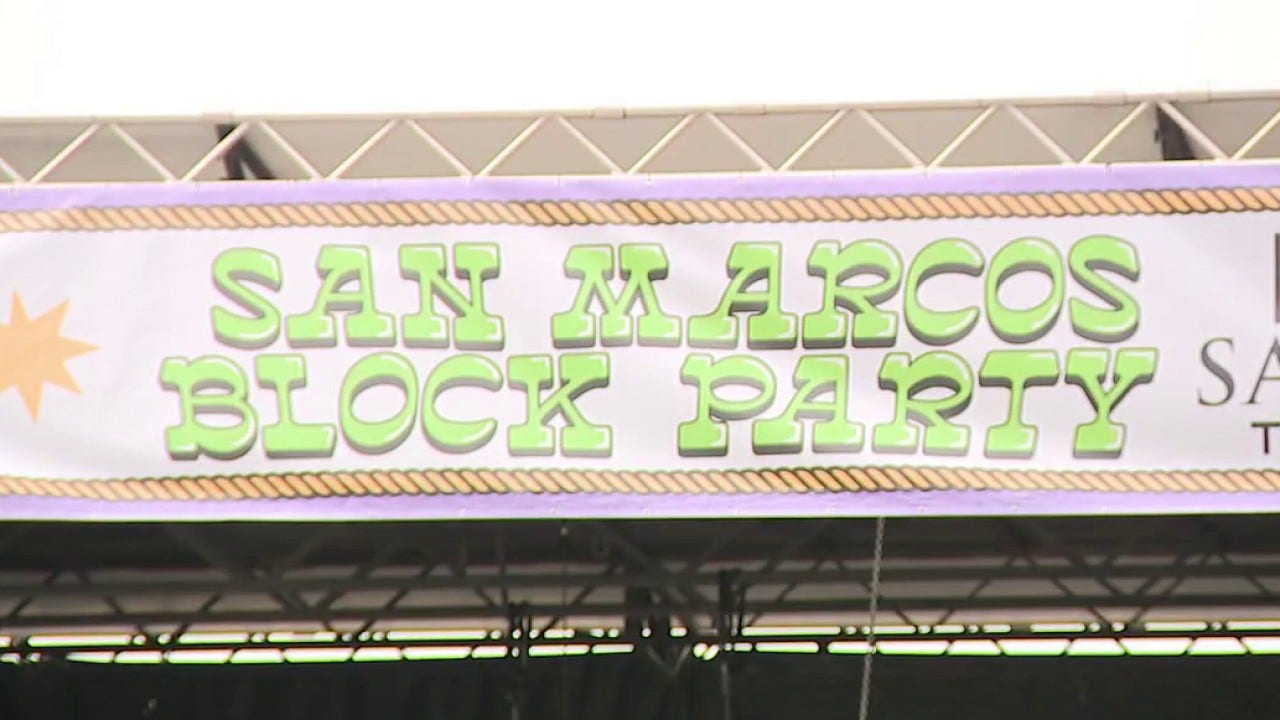Texas vs Texas State: Block party in San Marcos