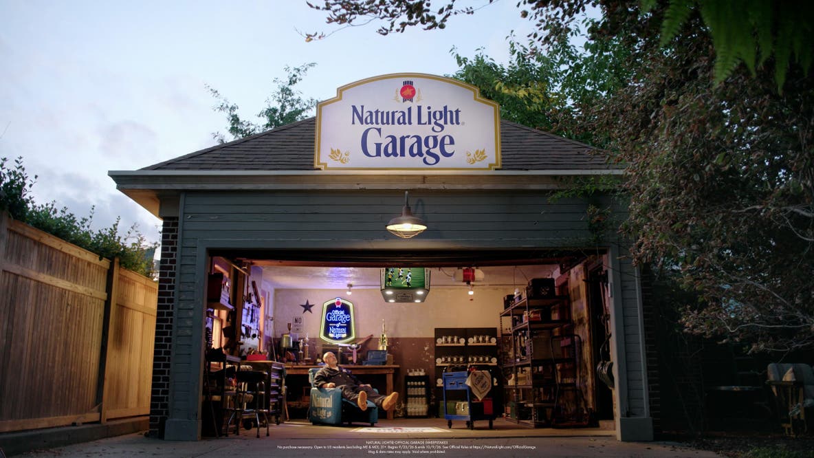Natural Light garage naming rights: Lucky fan to get stadium-inspired upgrades