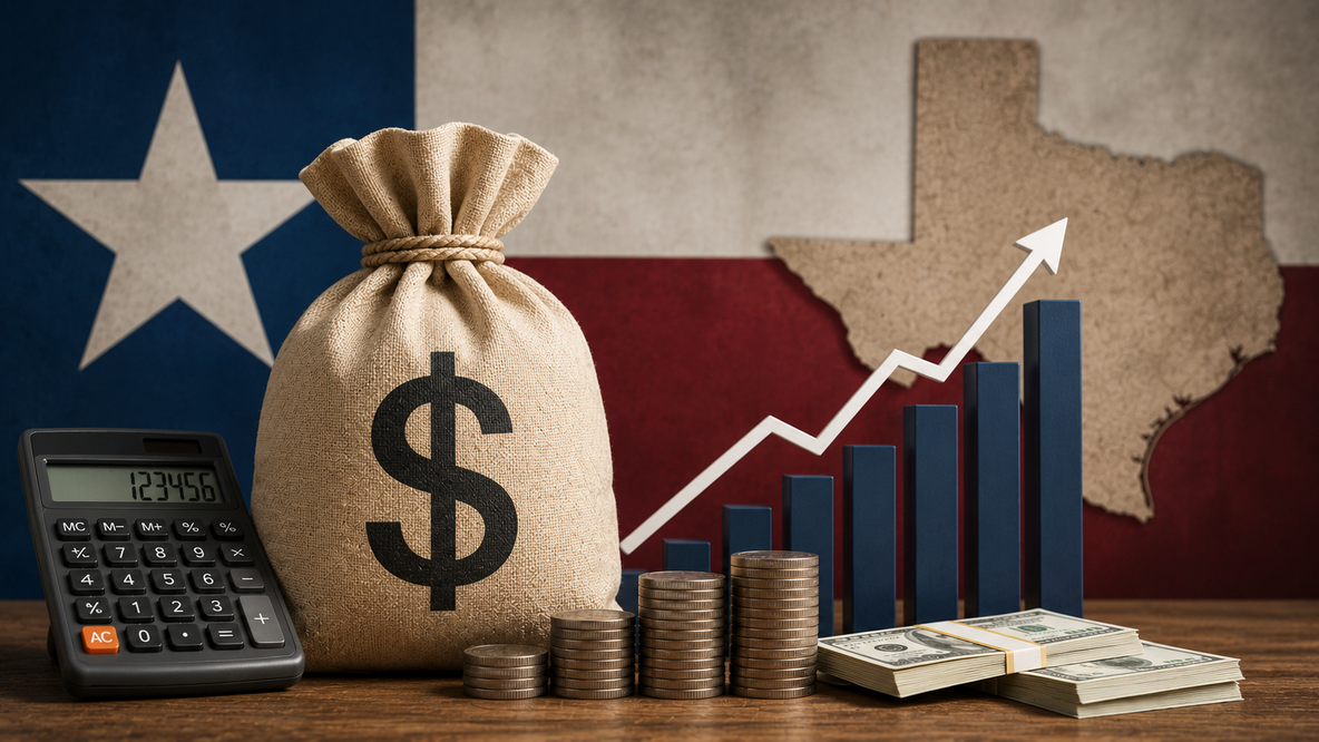 Texas collects $4.62B in August sales tax, up 7.1% from 2025