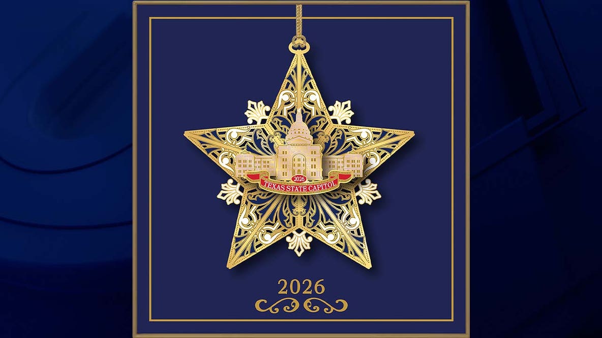 2026 Texas Capitol Ornament unveiled, available to purchase