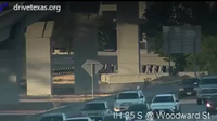 2 kids, 1 adult hospitalized after crash on I-35 service road