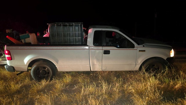 Migrants rescued from inside portable water tank in Texas