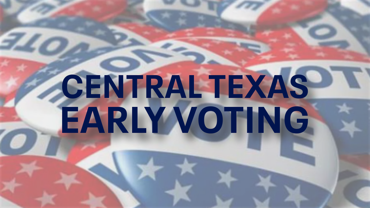 2026 election: Central Texas early voting hours, locations