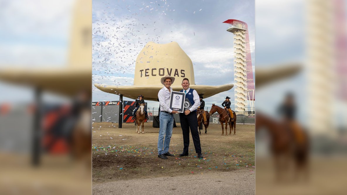 F1 at COTA: World's Largest Cowboy Hat unveiled before US Grand Prix