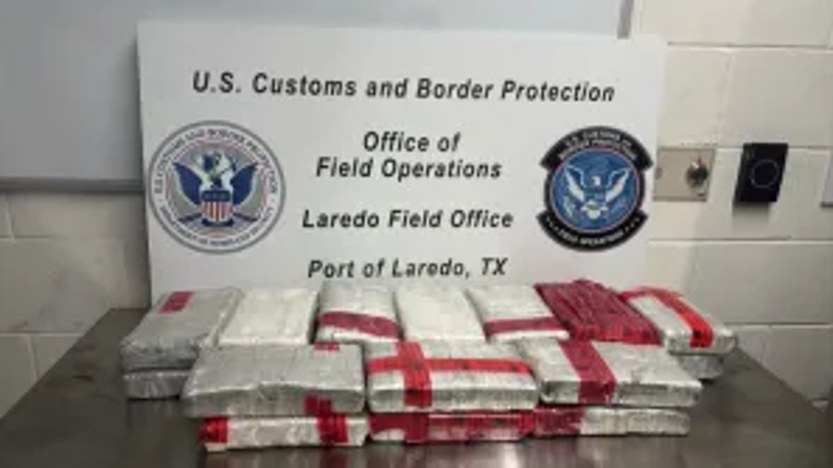 CBP officers seize $290K worth of cocaine at Laredo Port of Entry