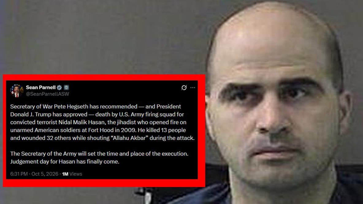 Trump approves firing squad execution for Fort Hood shooter Nidal Hasan
