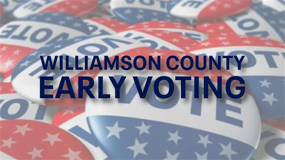 2026 election: Williamson County early voting hours, locations