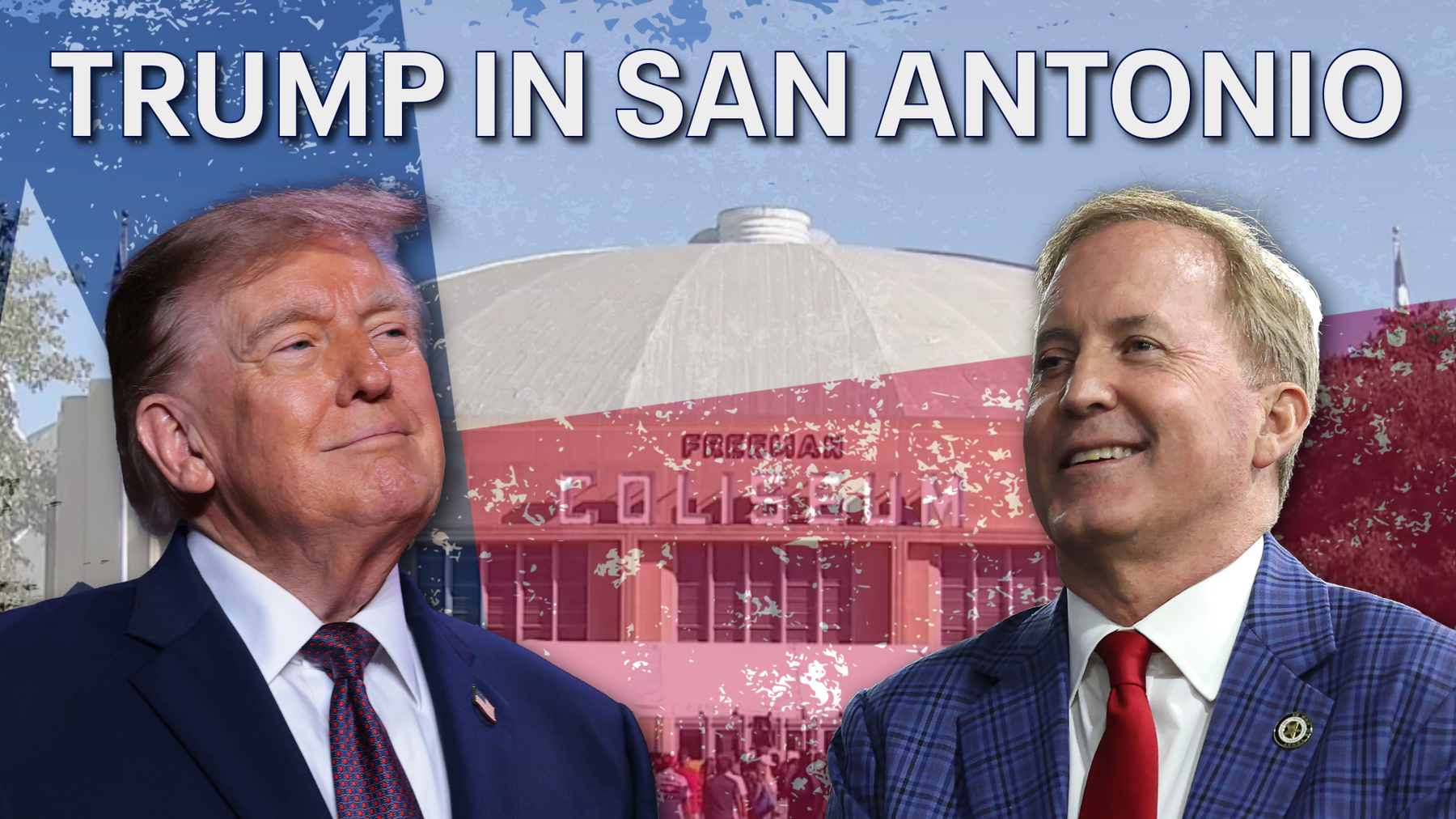 LIVE BLOG | Trump rallies in San Antonio with Senate nominee Ken Paxton