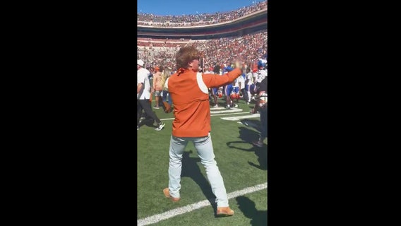 Viral video: Texas fan permanently banned from DKR Stadium