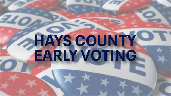 2026 election: Hays County early voting hours, locations