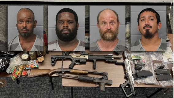 Operation “Protect Our Parks”: 4 arrested on drug, gun charges