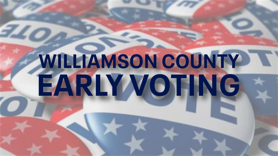 2026 election: Williamson County early voting hours, locations