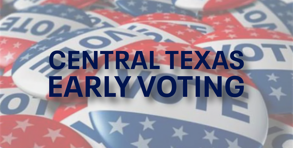 2026 election: Central Texas early voting hours, locations