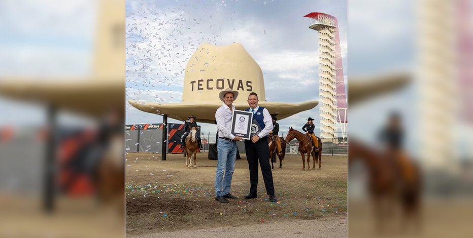 F1 at COTA: World's Largest Cowboy Hat unveiled before US Grand Prix