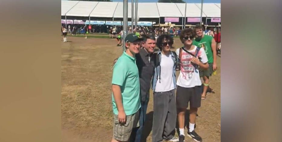 Rep. James Talarico greets voters at ACL Music Festival