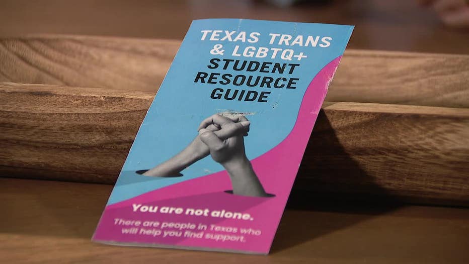 One of the pamphlets that were sent. 