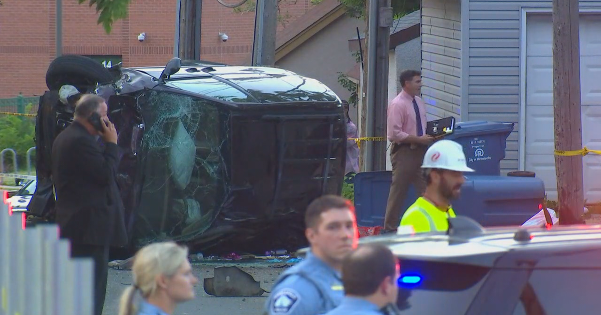 Two dead, two injured in rollover crash in north Minneapolis | FOX 9 ...