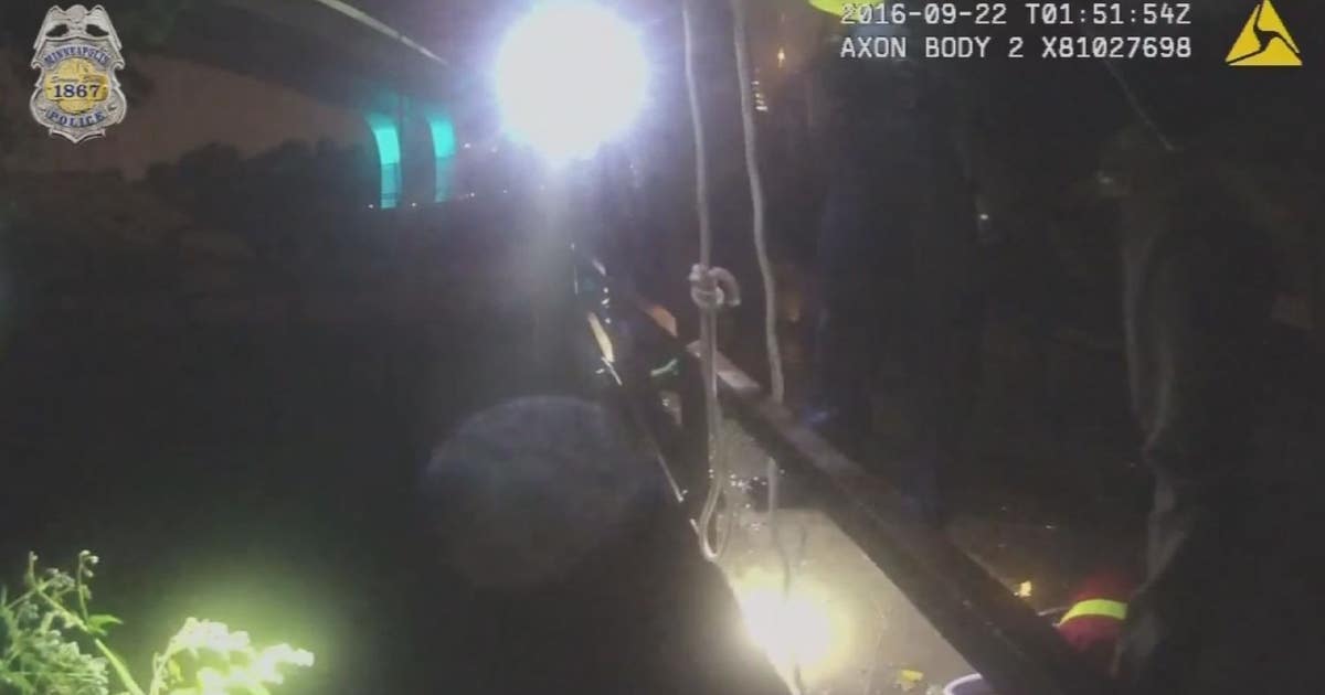 BODY CAM VIDEO: Man rescued from storm drain during flash flood | FOX 9 ...