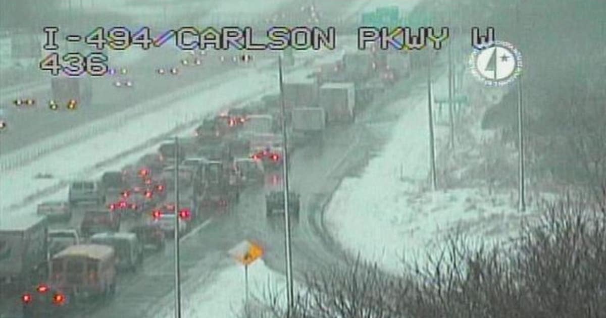 Snow slows down morning commute in Twin Cities | FOX 9 Minneapolis-St. Paul
