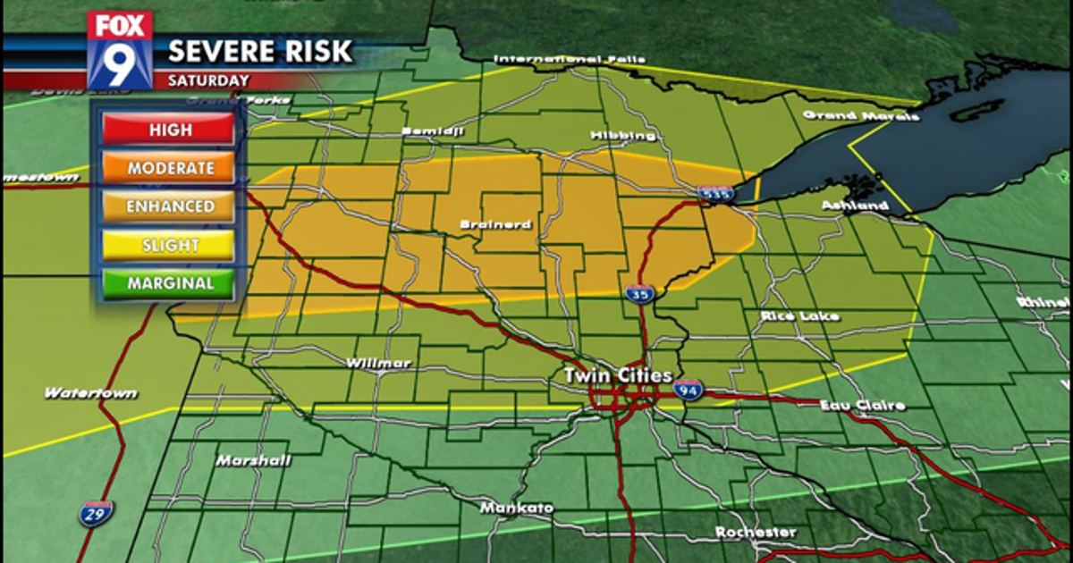 Rain, storms, heat warning spread across Minnesota this weekend | FOX 9 ...