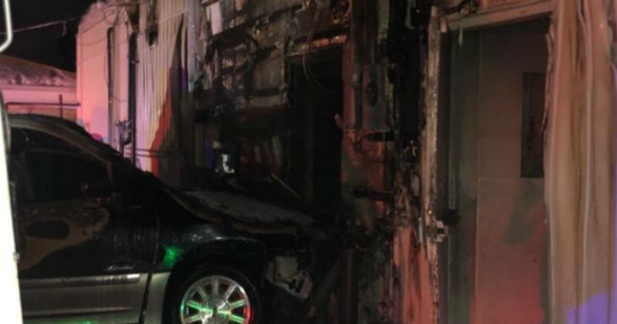 1 injured after car crashes into building, starts fire in Rochester ...