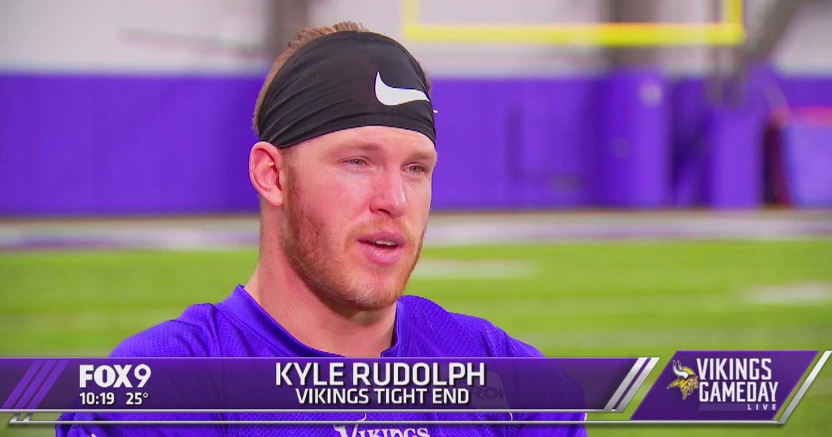 Kyle Roodolf Vikings 1-on-1: Kyle Rudolph on his vital role | FOX 9 Minneapolis-St. Paul