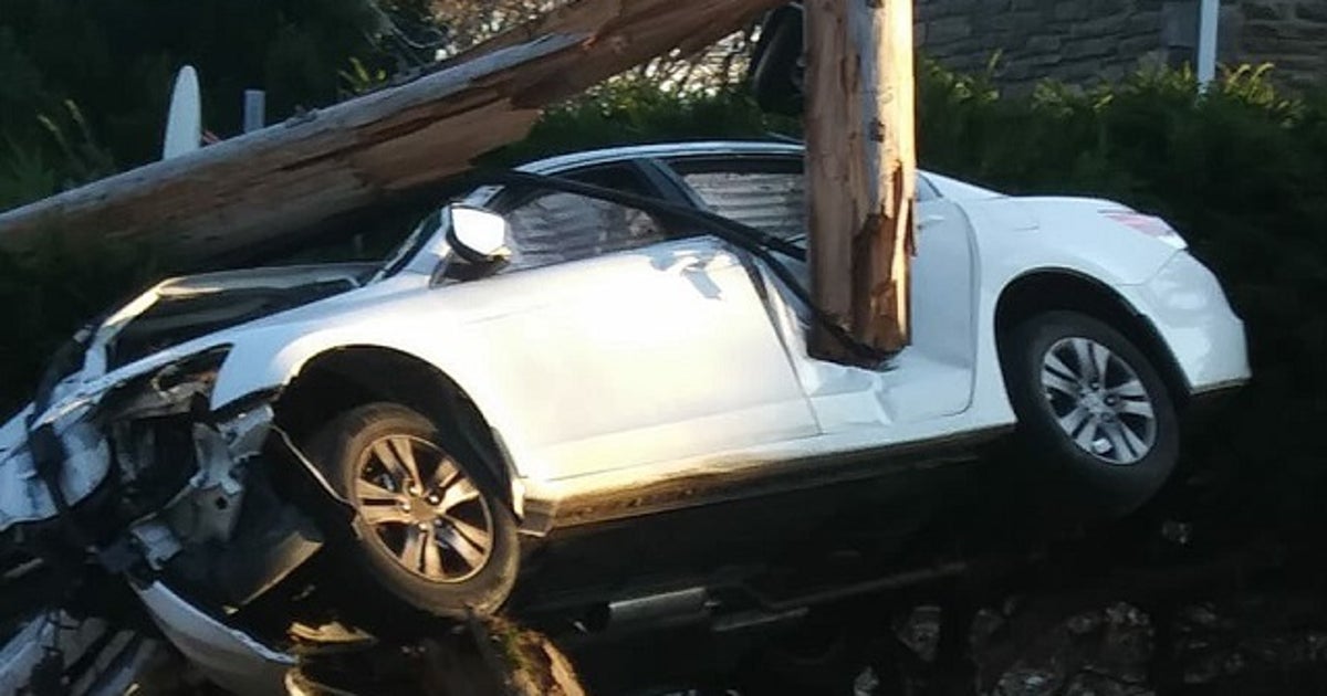 Police: Car crashes into utility pole after driver overdoses in Upper ...