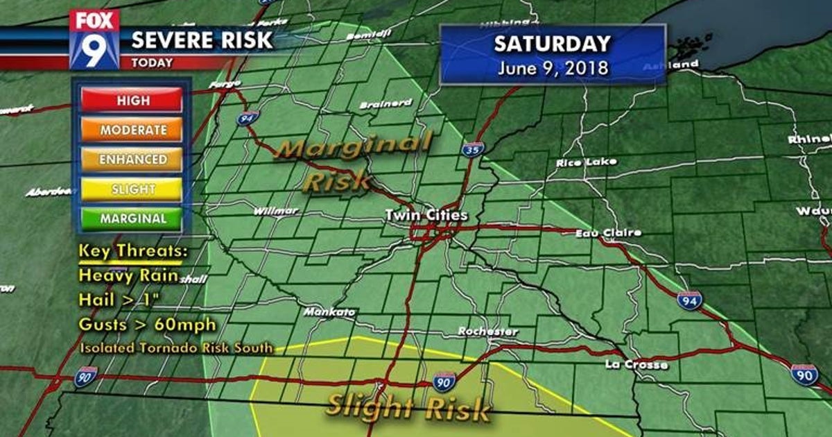 Saturday thunderstorm brings flash flooding to areas of Minnesota | FOX ...
