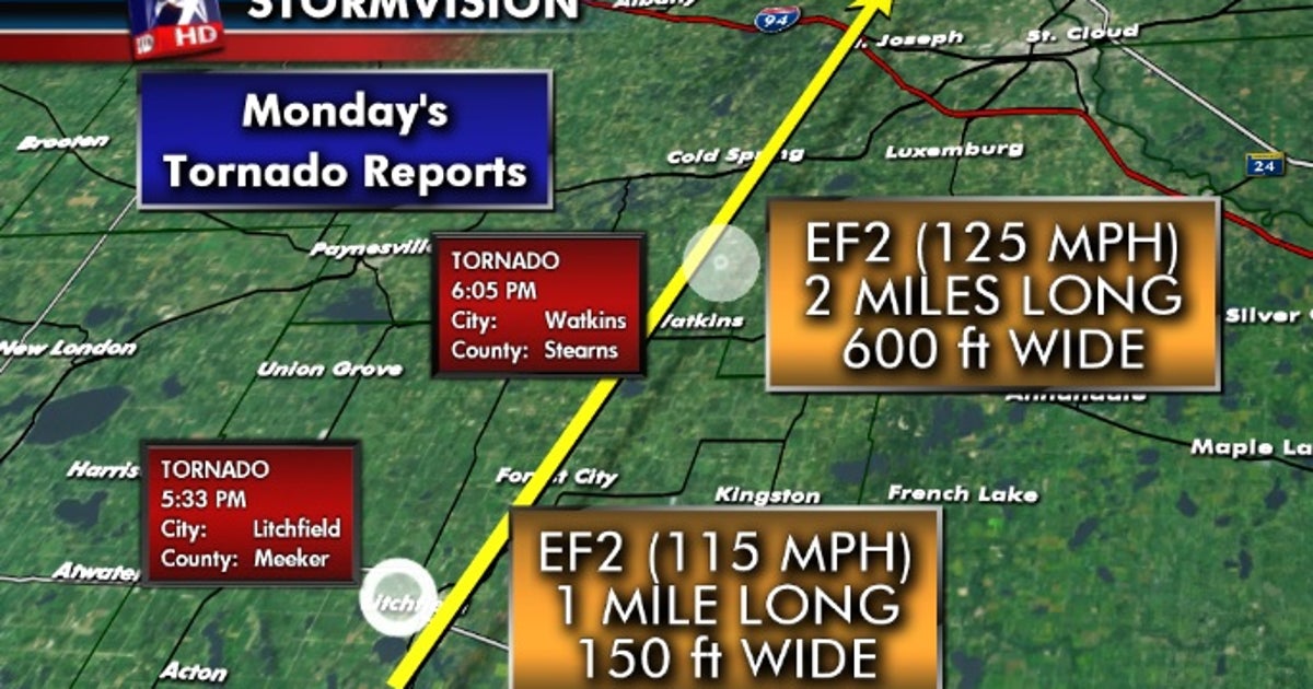 Monday tornado rankings | FOX 9 Minneapolis-St. Paul