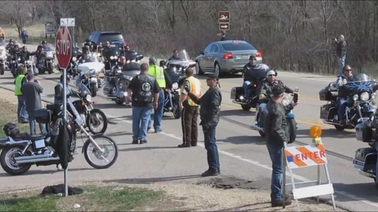 Watch for motorcyclists during Fall Flood Run on Saturday