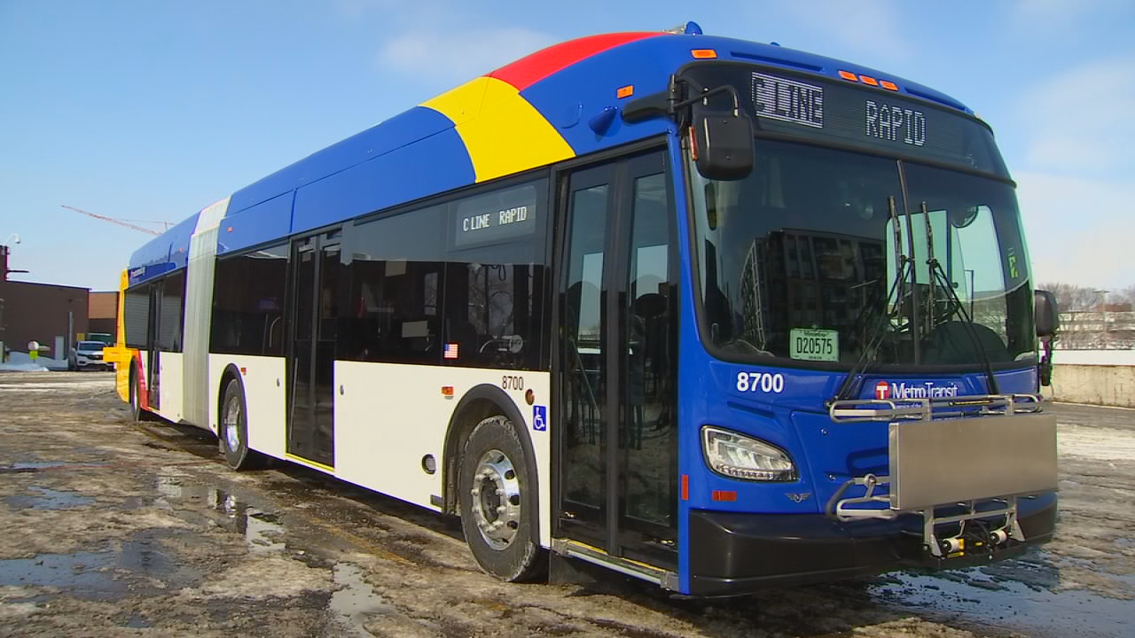 Metro Transit Launches Electric Buses For New C Line | FOX 9 ...