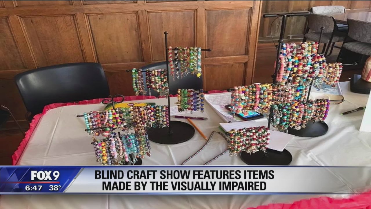 Blind Craft Show features art made by visually impaired Minnesotans
