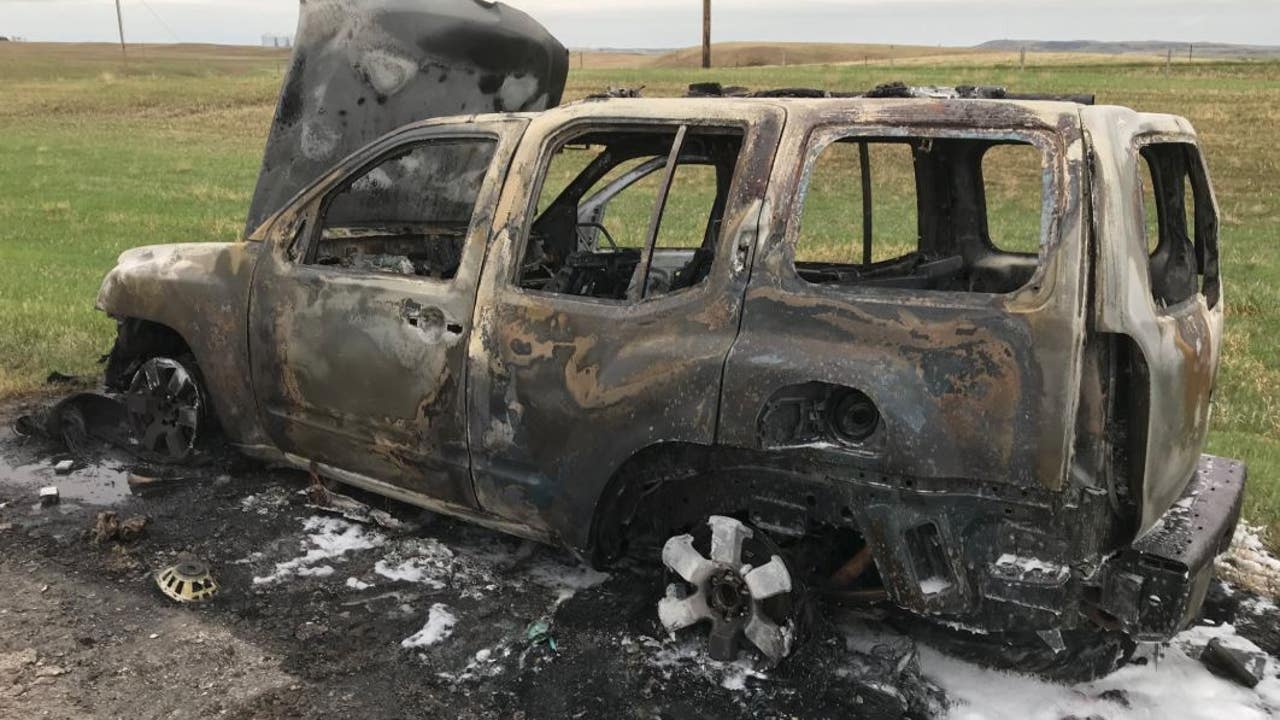 Minnesota driver escapes vehicle fire in North Dakota, no injuries reported