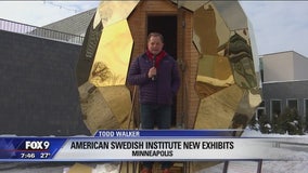 Solar Egg Sauna at American Swedish Institute