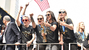 PHOTOS: Women's World Cup Victory Parade