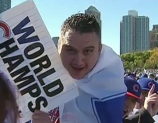 5 million at the Cubs rally and parade? I don't think so