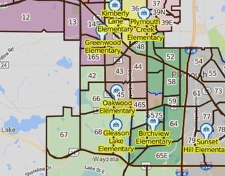 Wayzata School District Map