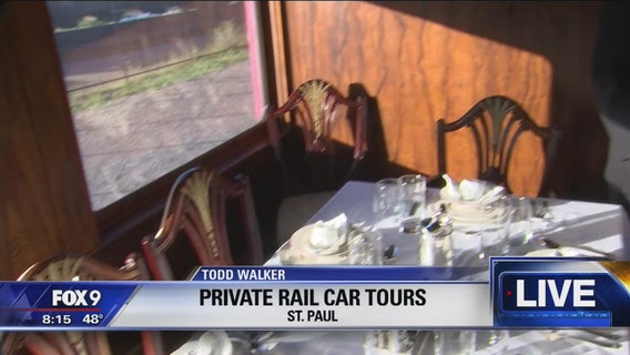 Private railcar tours at St. Paul Union Depot