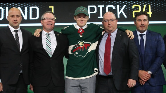 Minnesota Wild draft defenseman Filip Johansson in first round