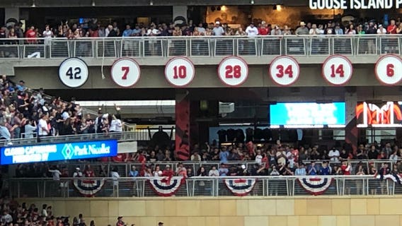 Celebrating No. 7: Joe Mauer's jersey retired