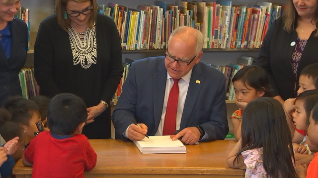 ‘Sense of relief': Walz signs education budget into law