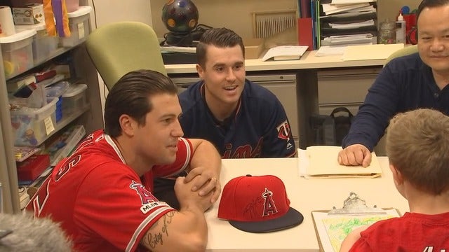 Twins players mourn loss of Angels pitcher