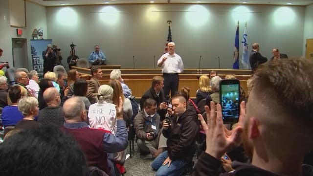 Tensions high, but civil at Rep. Emmer's town hall meeting