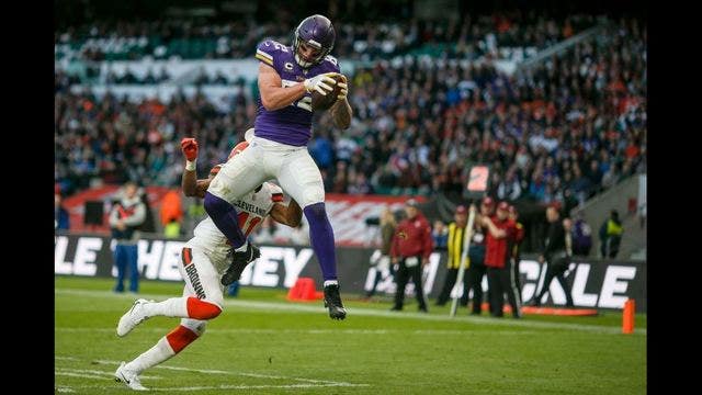 Vikings defeat Browns 33-16 in London, head into Bye Week at 6-2