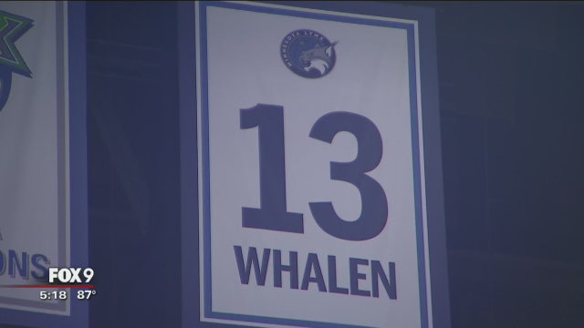 Whalen's No. 13 retired, but Lynx fall to Sparks